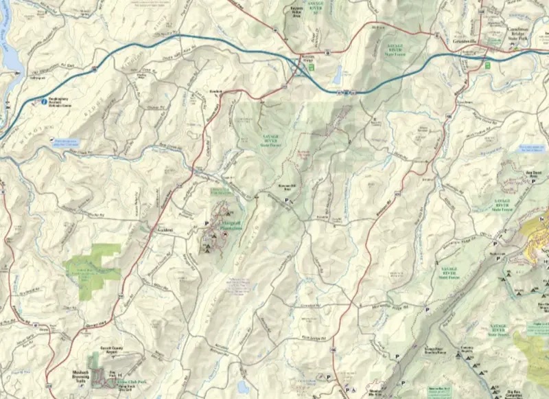 Purple Lizard Maps on HiiKER