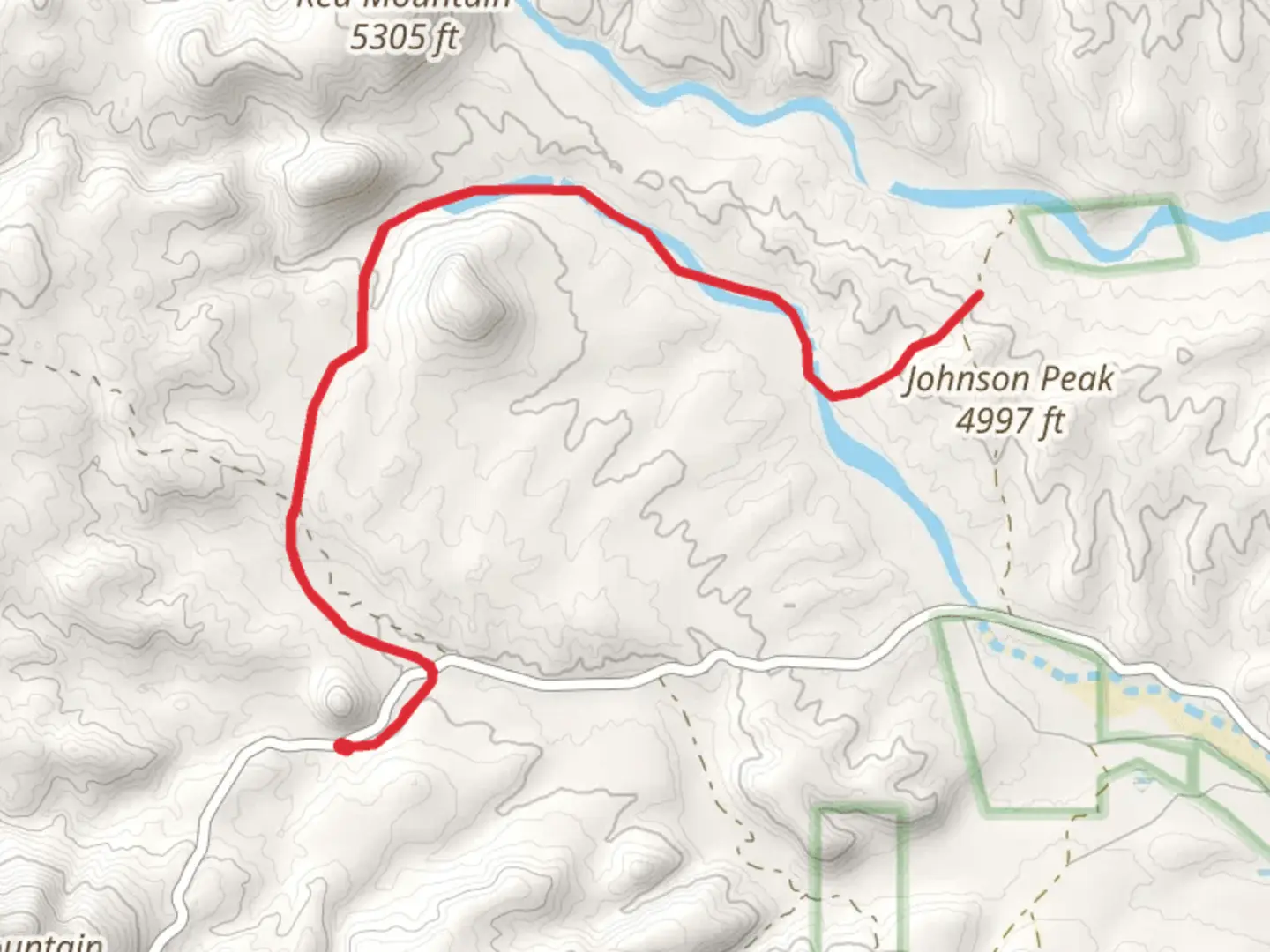 An image depicting the trail Adra Trail and its surrounding area.