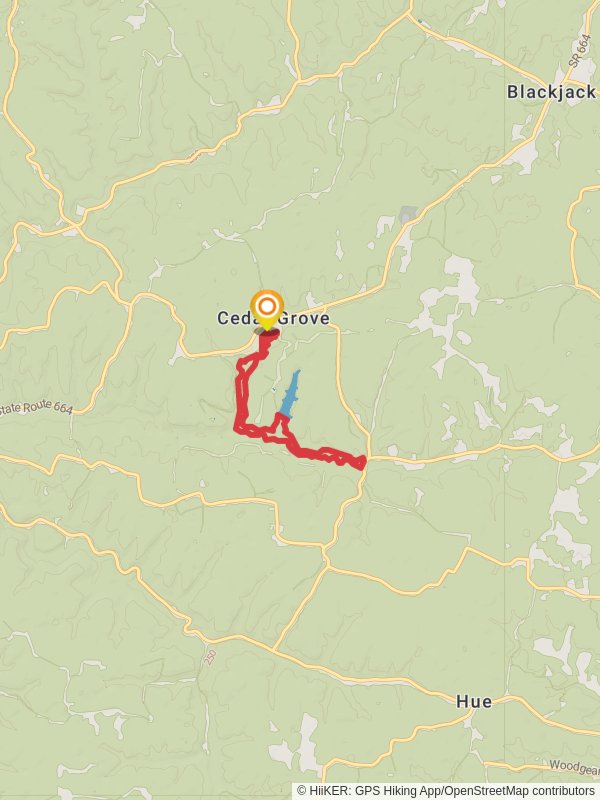 Buckeye Trail and Gorge Overlook Trail