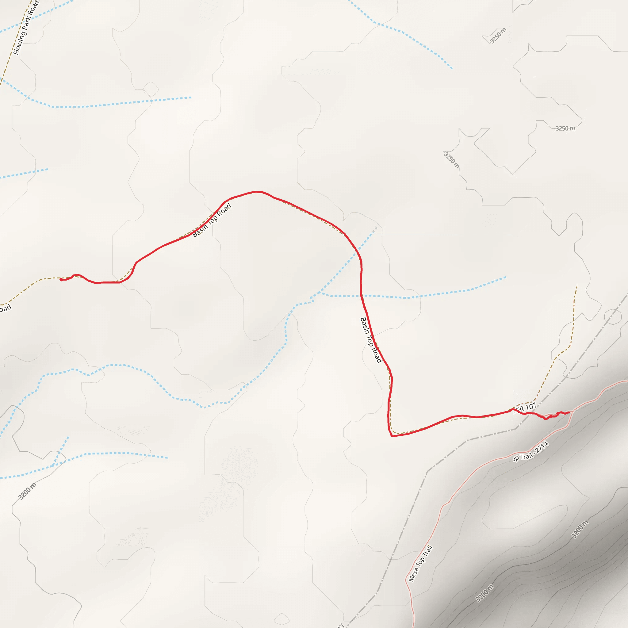Skid Trail mobile static map