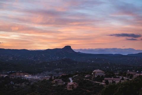 An image depicting the trail Sierra Prieta Trail and its surrounding area.