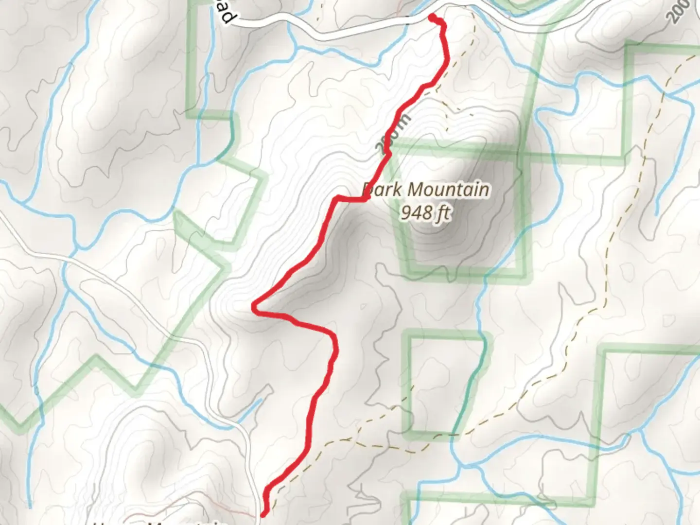 An image depicting the trail Uwharrie Trail - Flint Hill Road and its surrounding area.