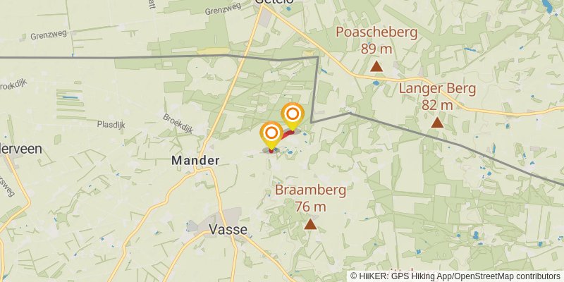 Twentepad spur 2 Map