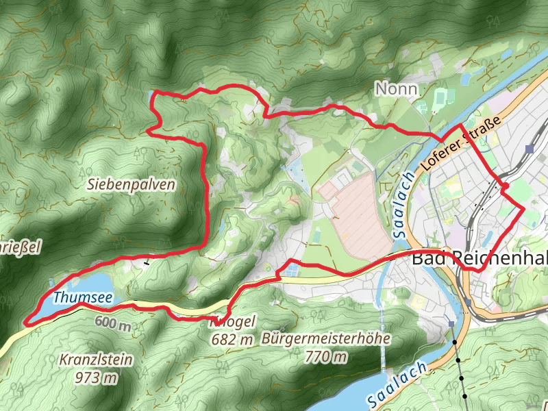 Bad Reichenhall and Thumsee Loop