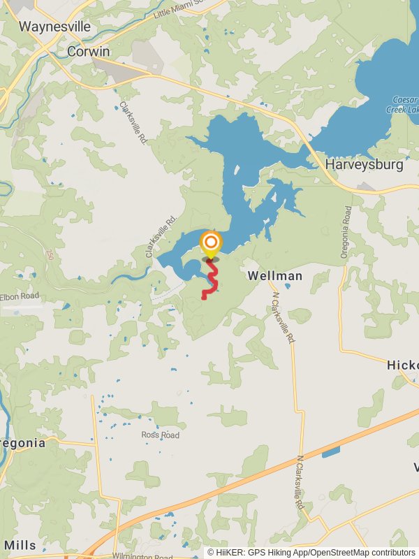 Walk along Flat Fork