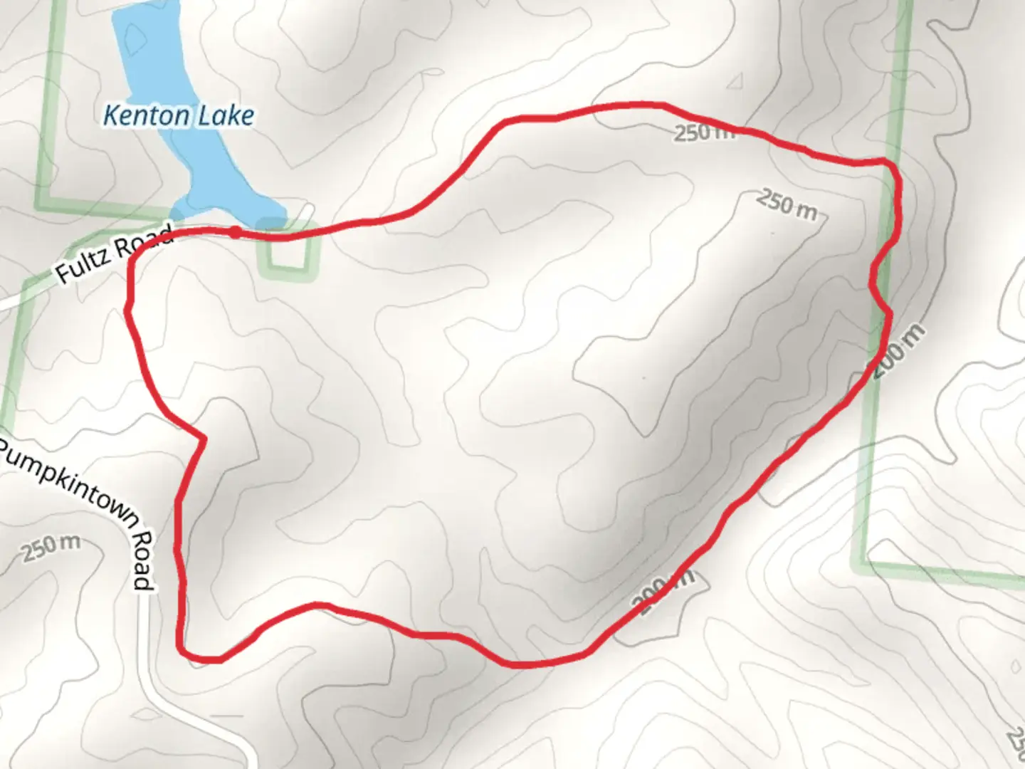 An image depicting the trail Coal Branch Loop Trail and its surrounding area.