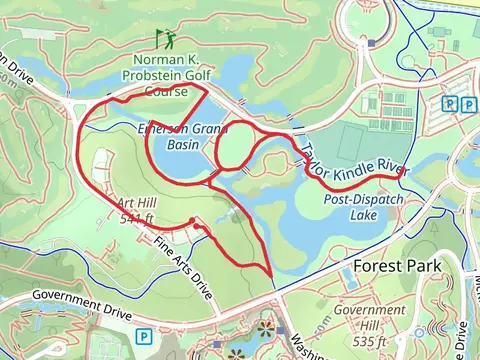 Art Hill and Emerson Grand Basin Loop