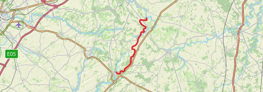 GR 655 Via Turonensis stage 48 Map