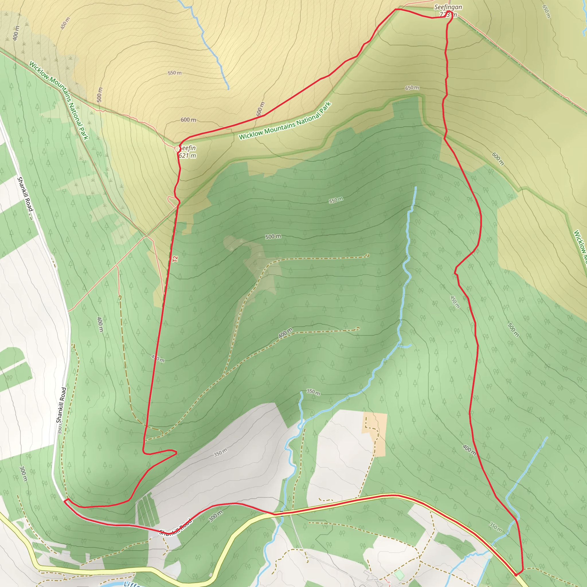 Seefingan Loop mobile static map