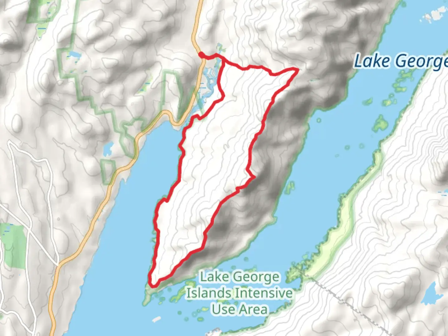 An image depicting the trail Tongue Mountain Range Loop and its surrounding area.