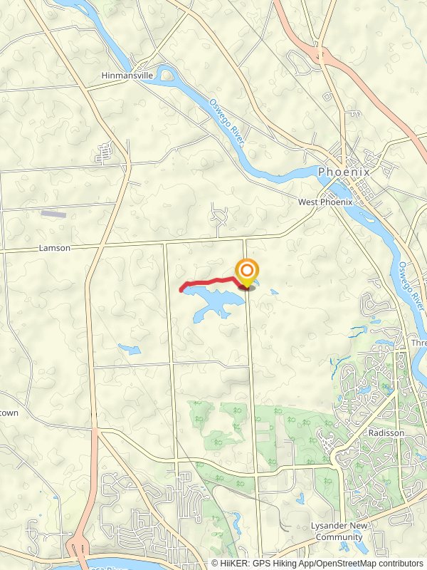 West Igloo Sixty Trail mobile static map