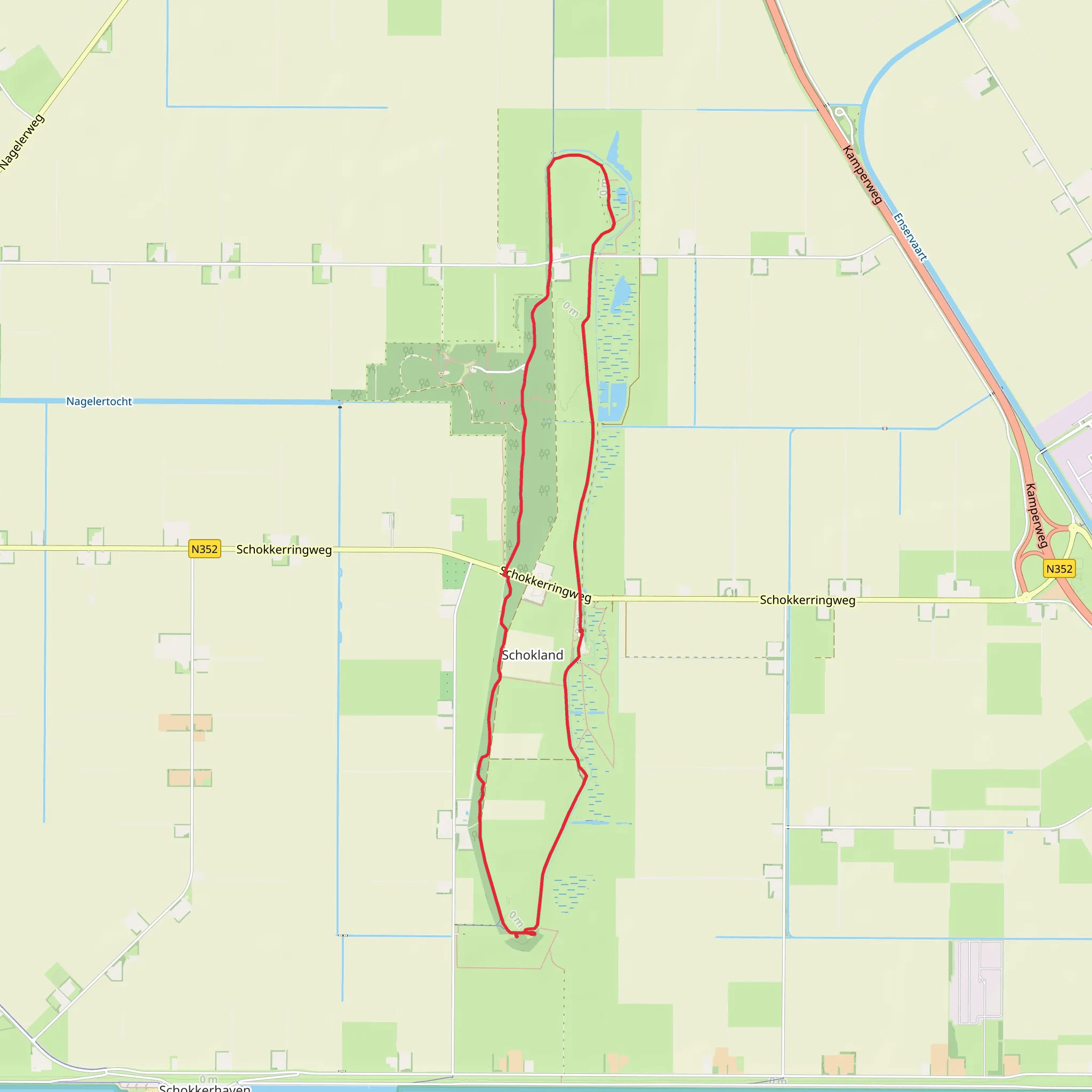 Plankenpad, Vluchthavenpad and Rivierduinpad Loop mobile static map