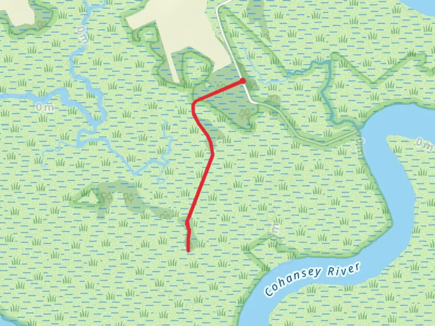 An image depicting the trail Tindall Island Road Walk and its surrounding area.