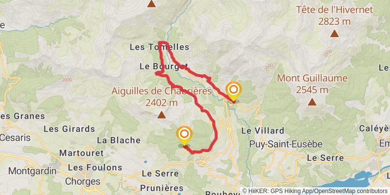 GR 50 stage 14 Map