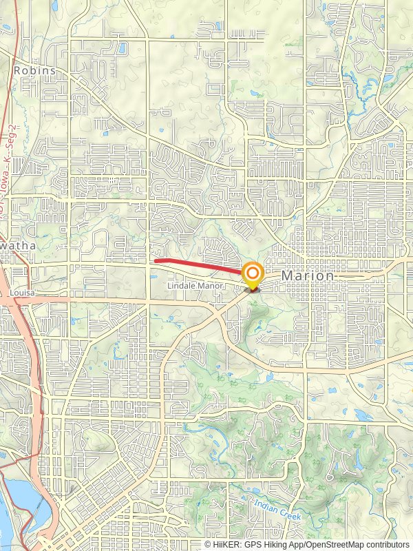 CeMar Trail and Grant Wood Trail