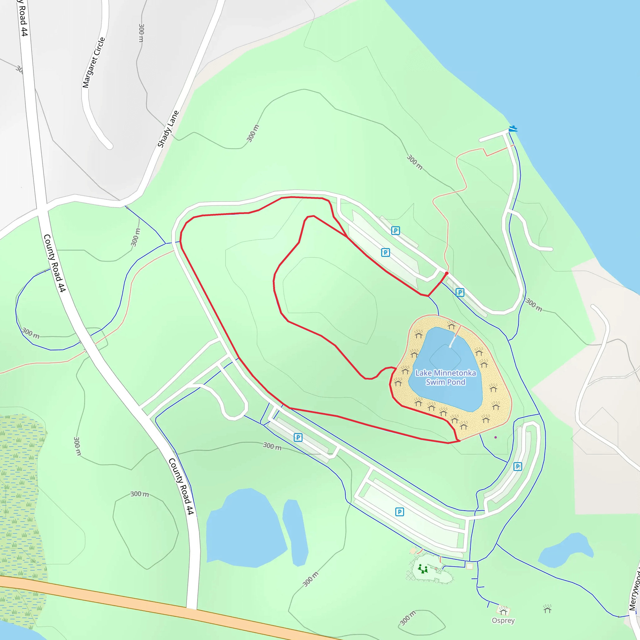 Lake Minnetonka Regional Park Loop - South mobile static map