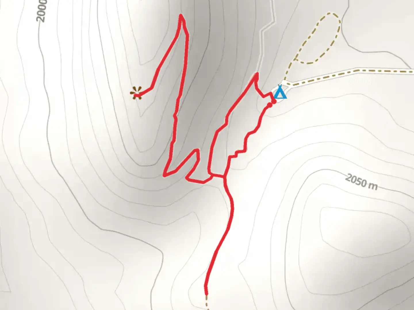 An image depicting the trail Hickison Petroglyph Recreational Site and its surrounding area.