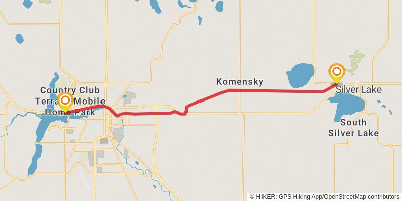 Luce Line Trail stage 2 Map