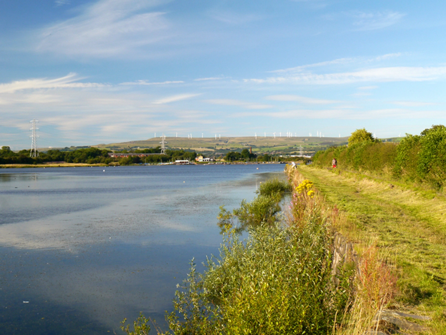 An image depicting the trail Elton Reservoir Loop and its surrounding area.
