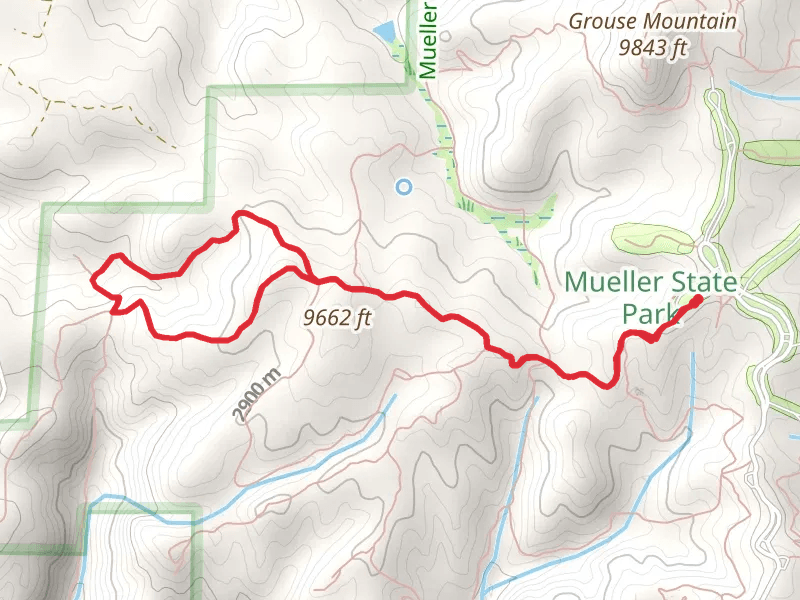 Black Bear and Nobel Cabin Loop Trail