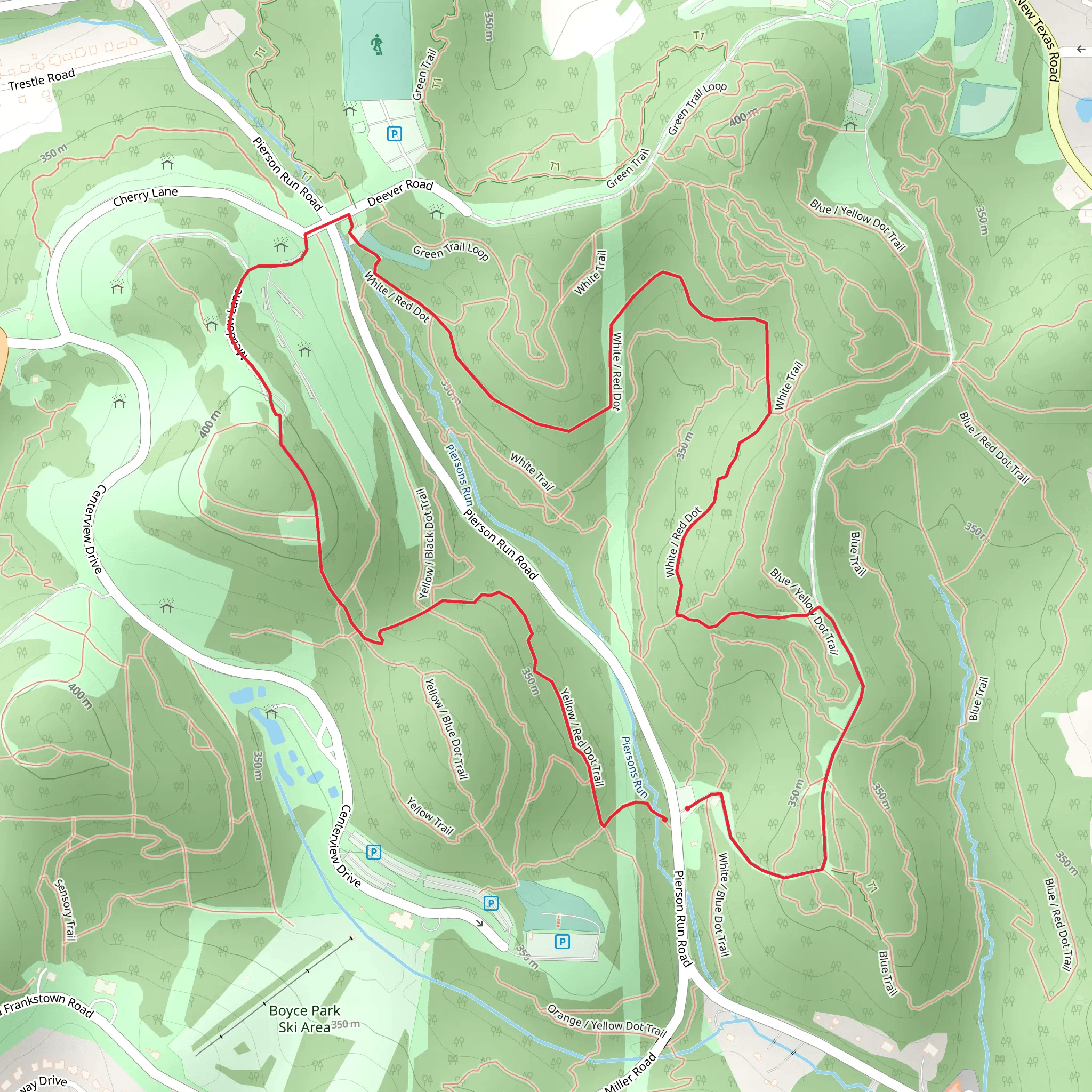 Strip Mine Loop mobile static map