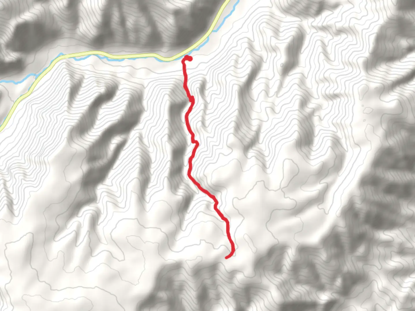 An image depicting the trail Corral Creek Trail and its surrounding area.
