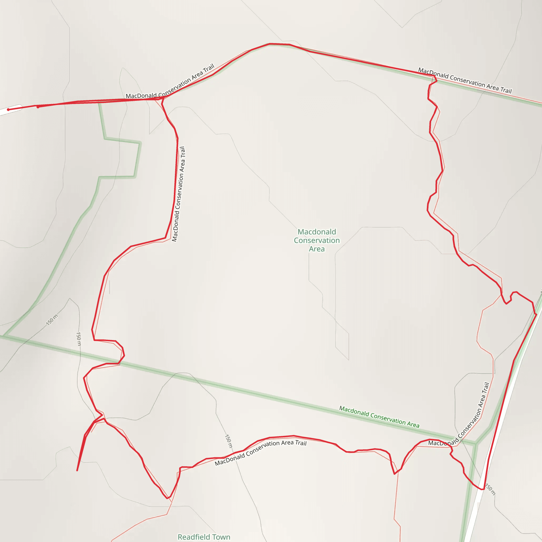 Jones Brook from Fr Kh-2 mobile static map