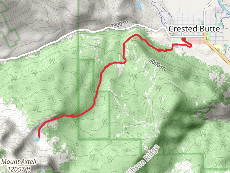 Wildcat Creek - Green Lake Trail