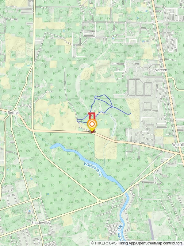 Double Springs Trail and Nemous Trail Loop mobile static map