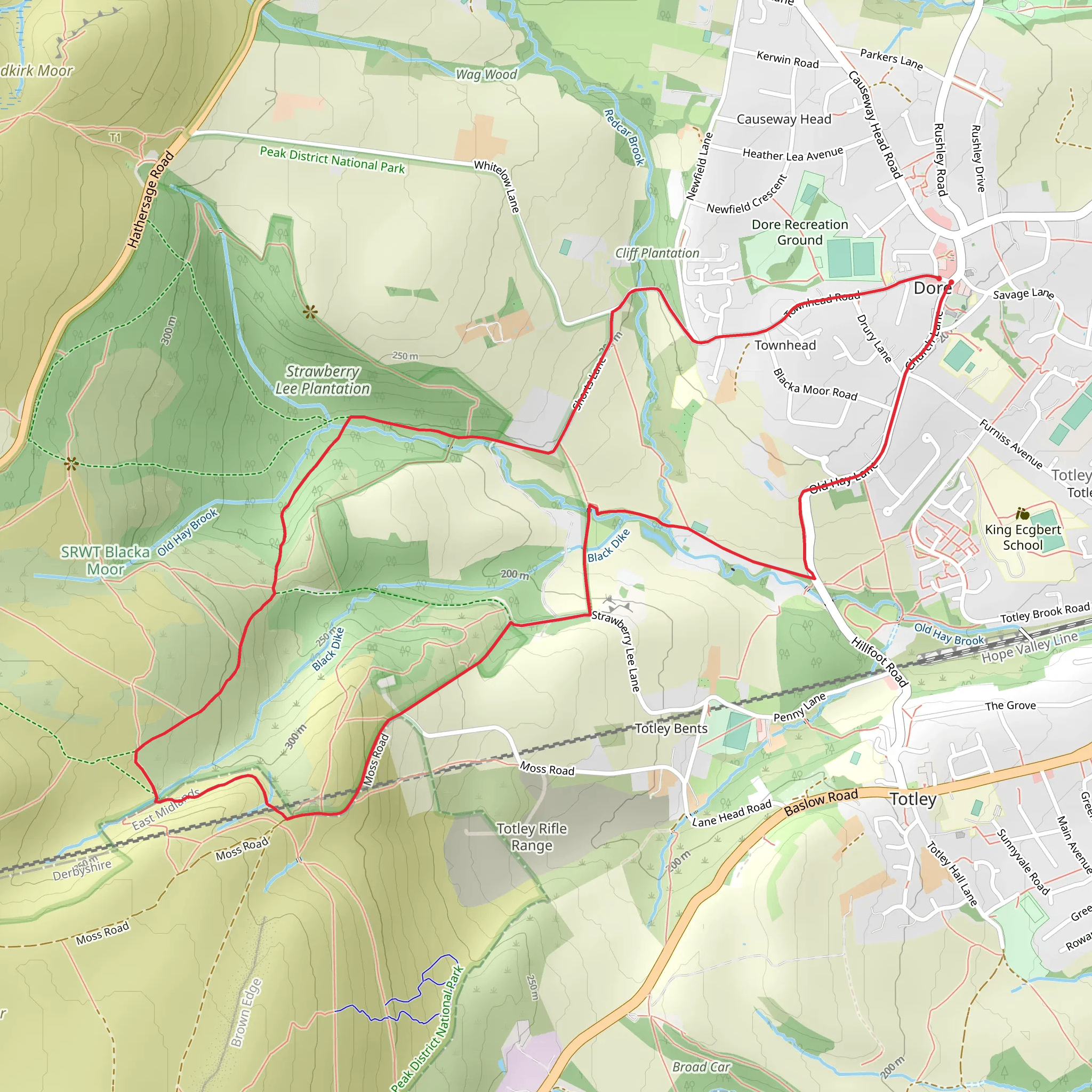 Strawberry Lee Plantation Walk mobile static map