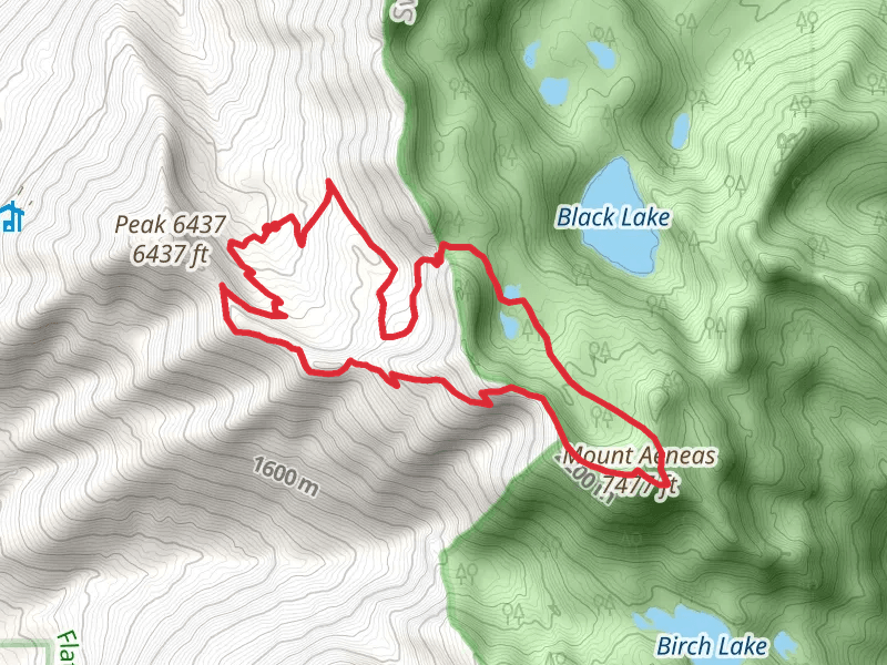 Mount Aeneas and Picnic Lakes Loop