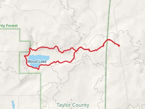 Ice Age Trail and Wood Lake Loop