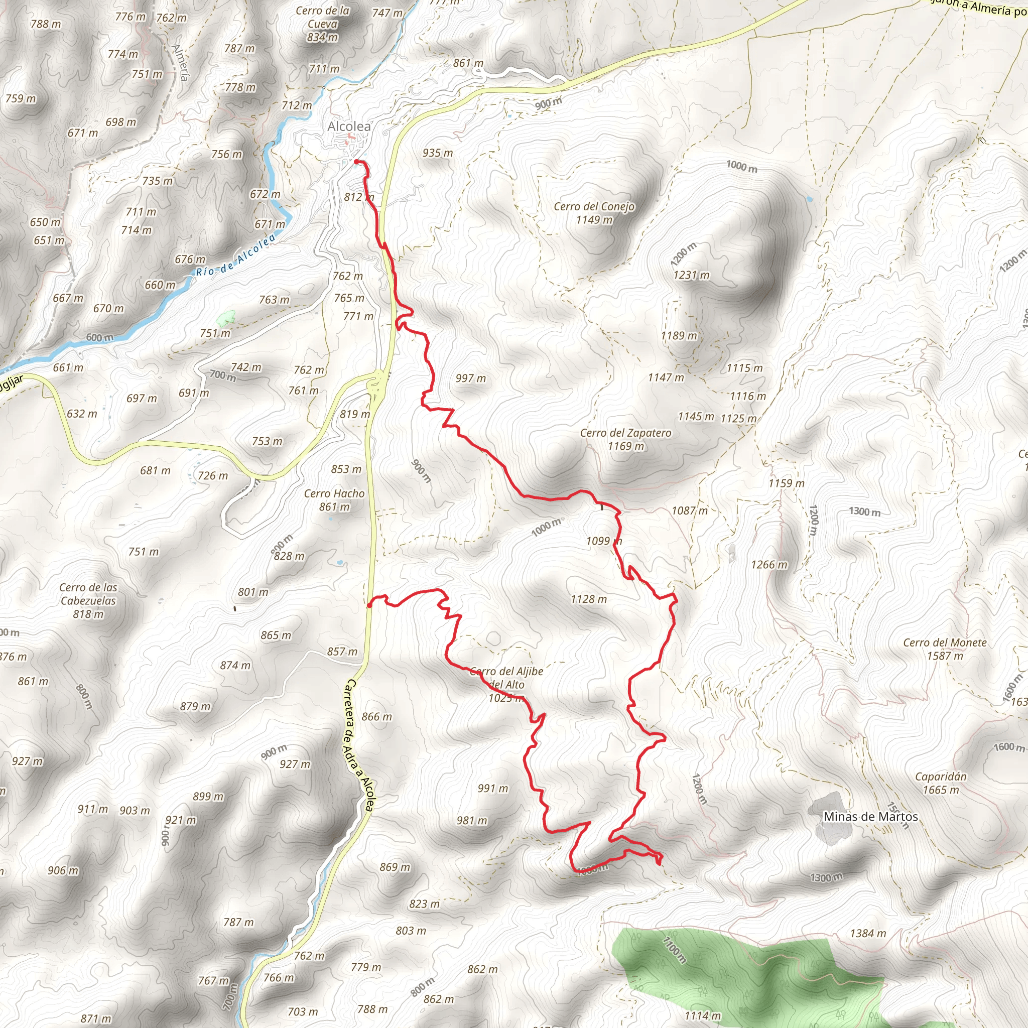 Of the Pradillos PR A 296 mobile static map
