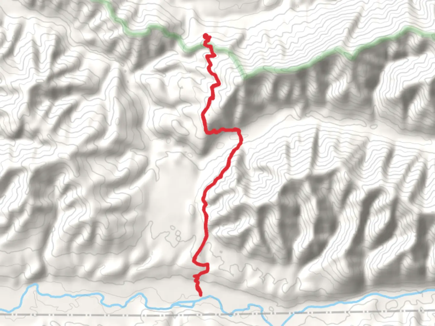 An image depicting the trail North Snyder - Jackson Trail and its surrounding area.