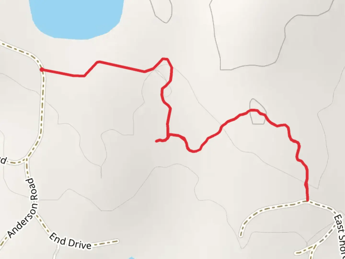 An image depicting the trail Anderson Road and its surrounding area.