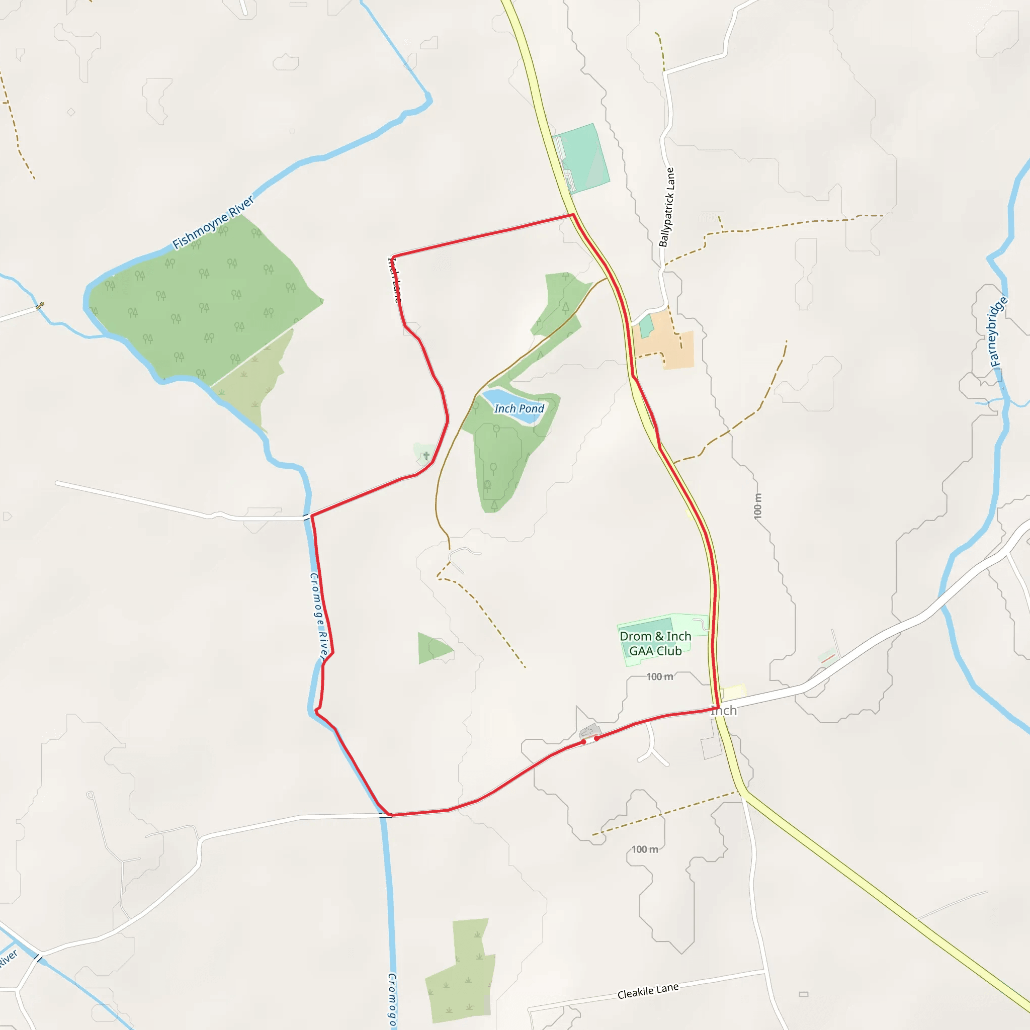 Inch Loop Walk mobile static map