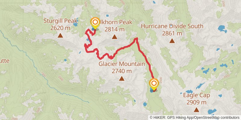 Lostine - Minam Loop stage 2 Map