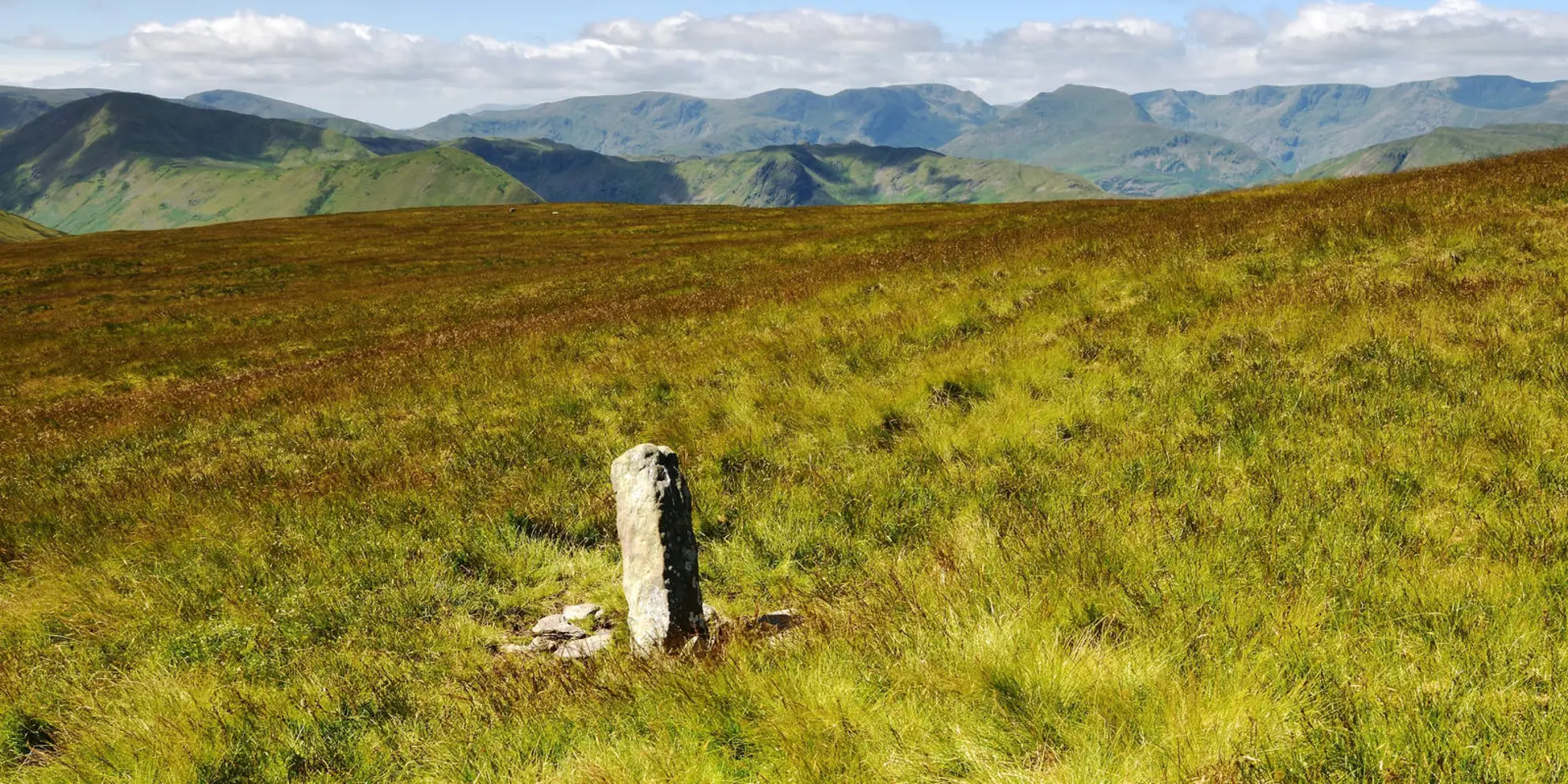 An image depicting the trail Eden Valley Loop from Aksham Fell and its surrounding area.