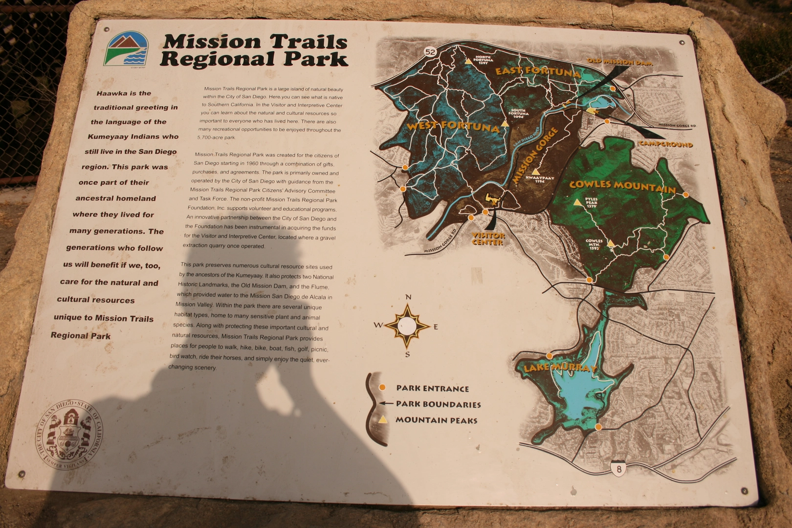 An image depicting the trail Rim and Fortuna Saddle Loop Trail and its surrounding area.