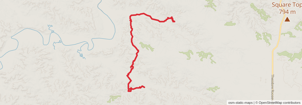 American Perimeter Trail - North Country Primary stage 262 Map
