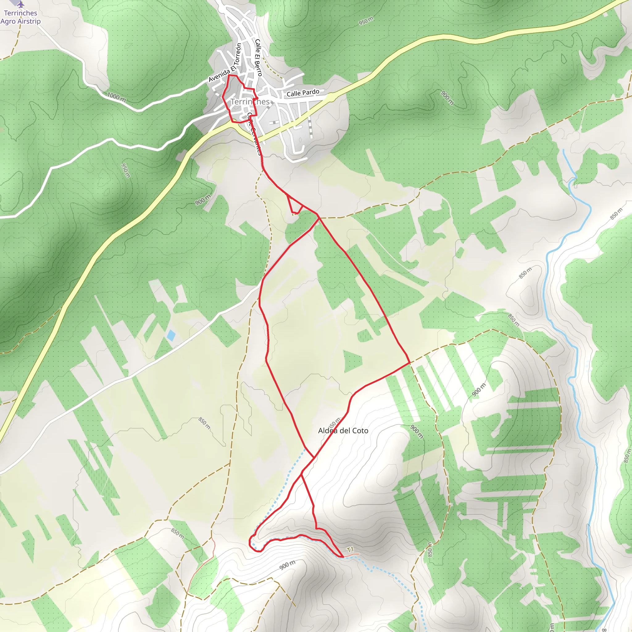 Cultural Terrinches and Hoces San Isidro PR CR 16 mobile static map