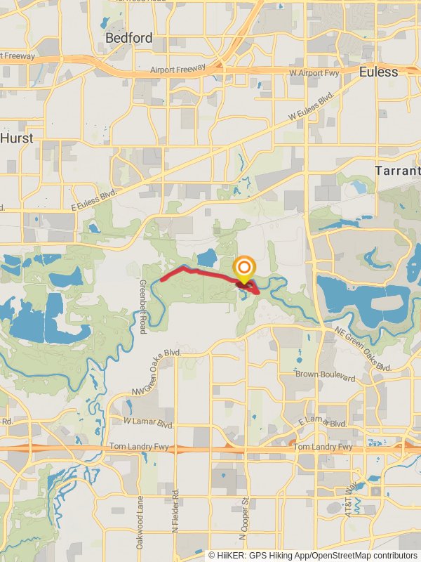 West Fork Trinity River Shore Walk - River Legacy Park