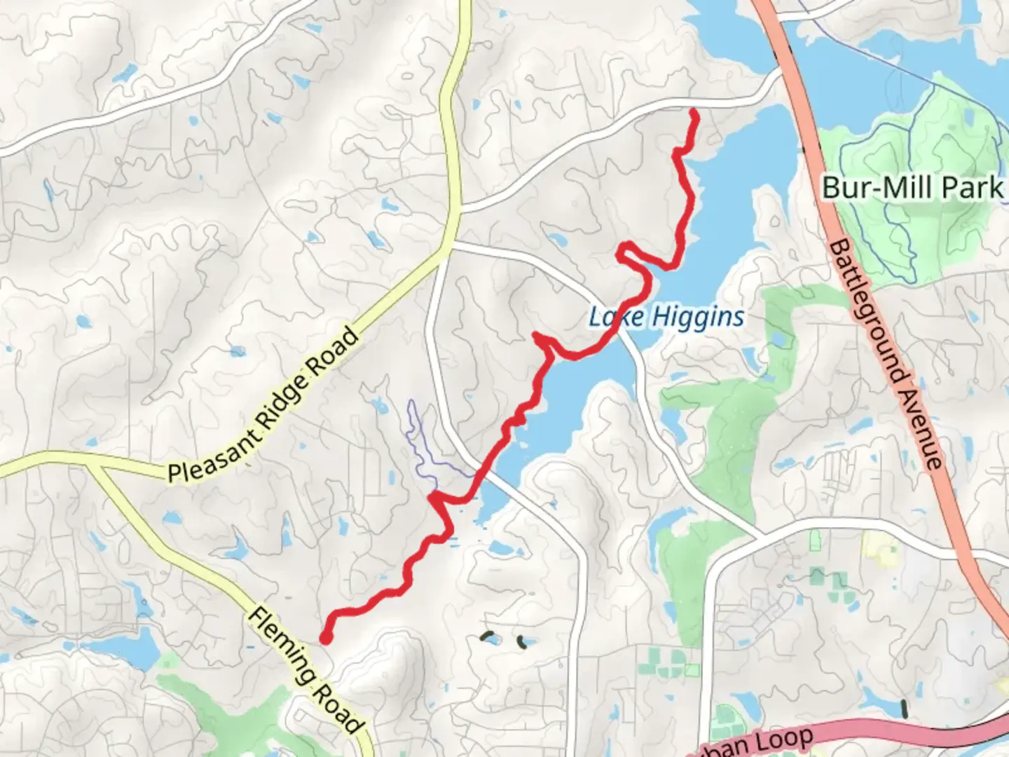 An image depicting the trail Bald Edge Trail and its surrounding area.