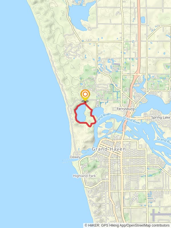 Ottawa Sands County Park Loop