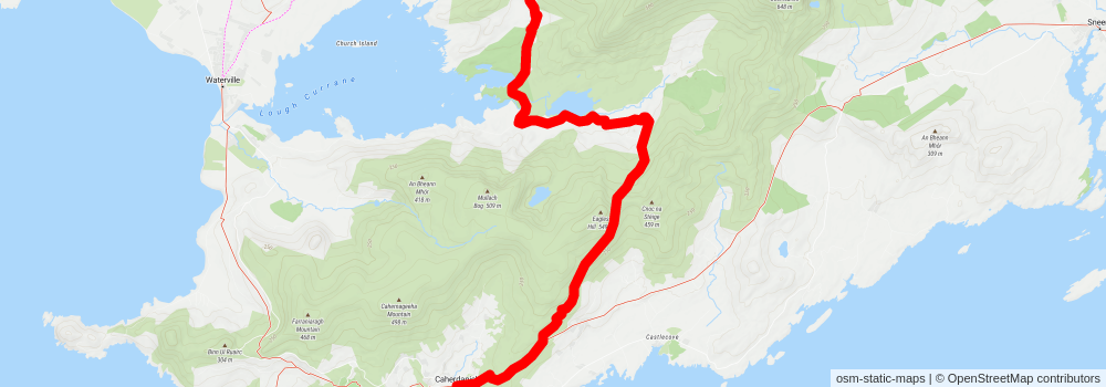 Waterville Ultra stage 2 Map