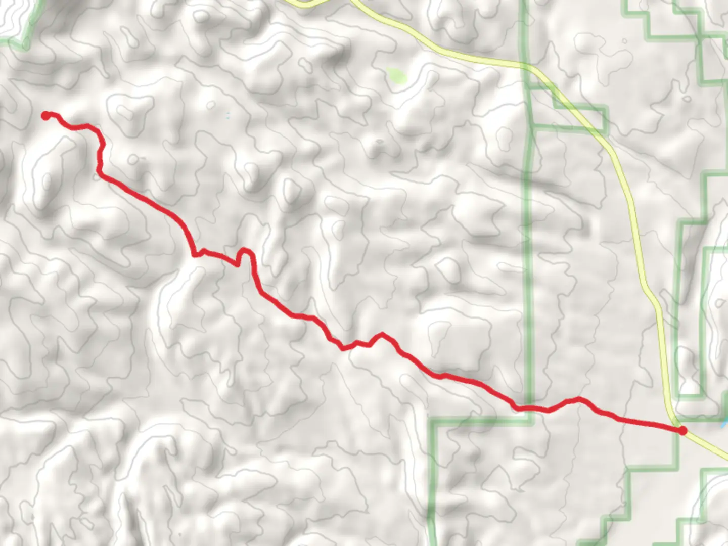 An image depicting the trail Luder's Creek Trail and its surrounding area.