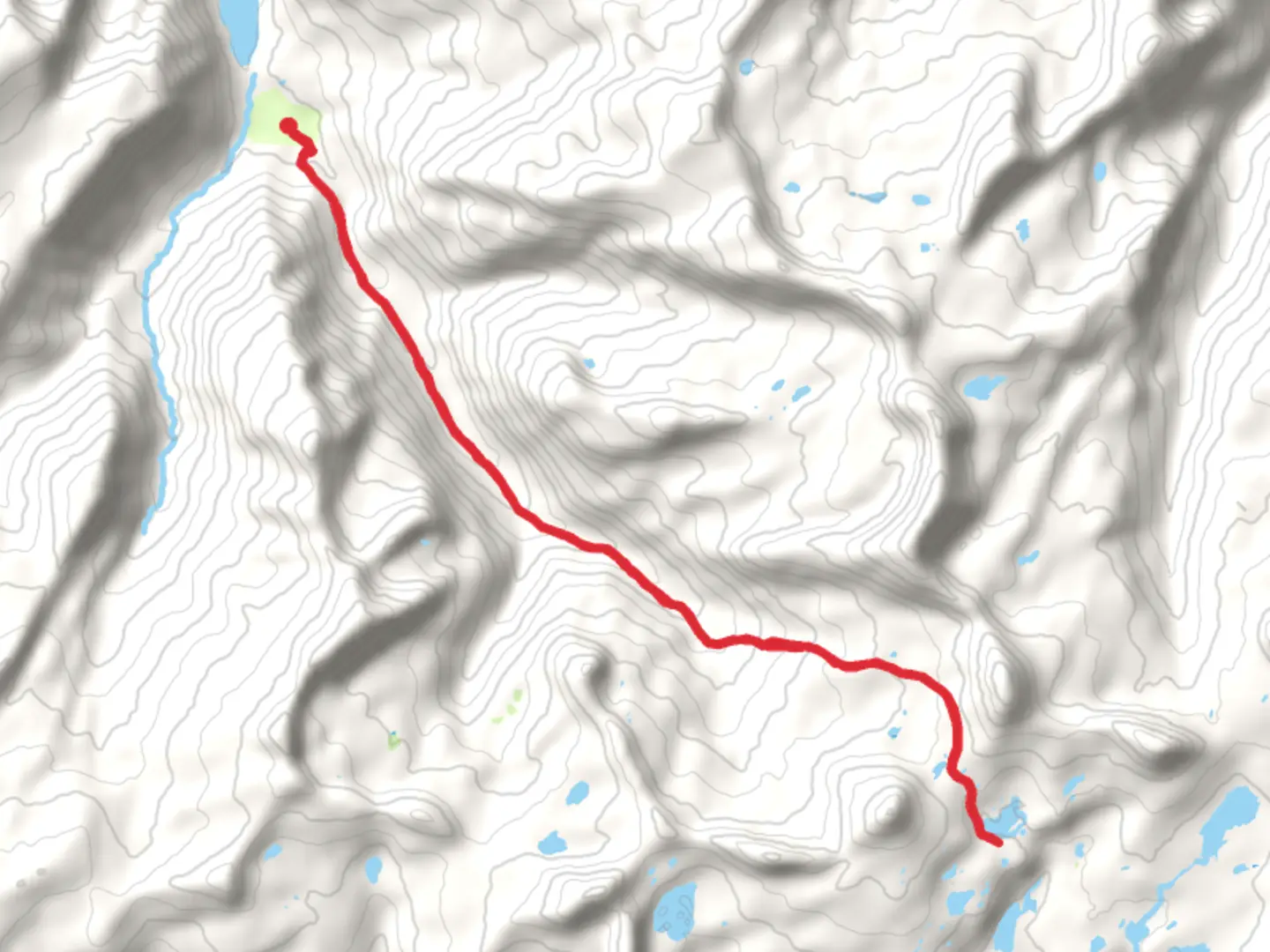 An image depicting the trail Island Lake via Smith Morehouse Trail and Lakes County Trail and its surrounding area.