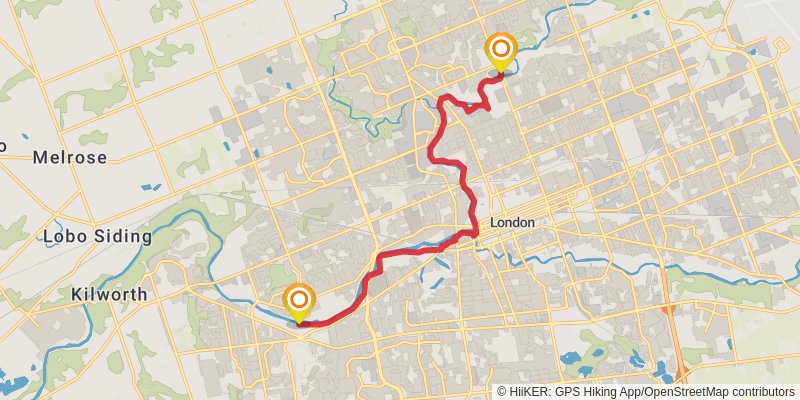 Thames Valley Trail stage 3 Map