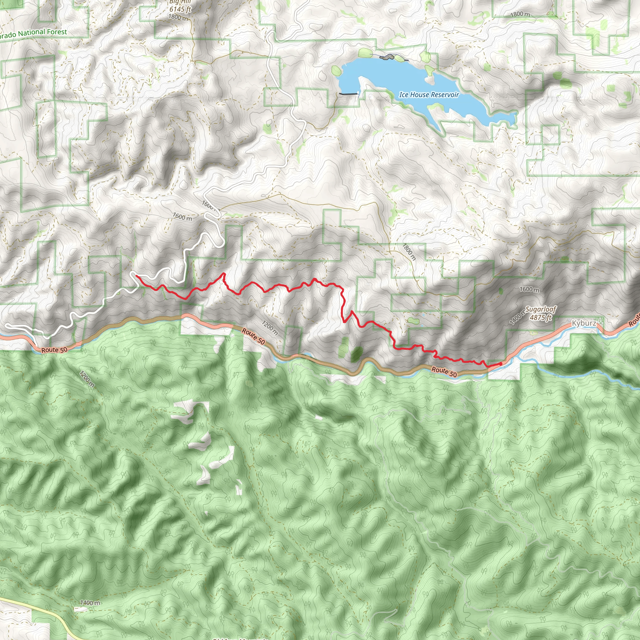 Weber Mill Road mobile static map