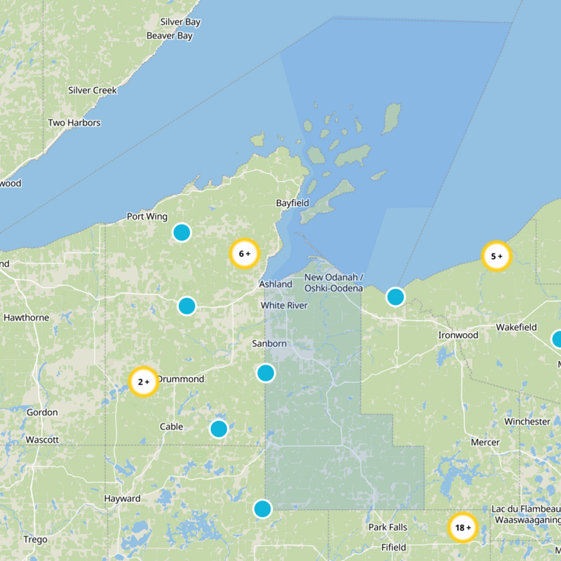 Ashland County Static Map